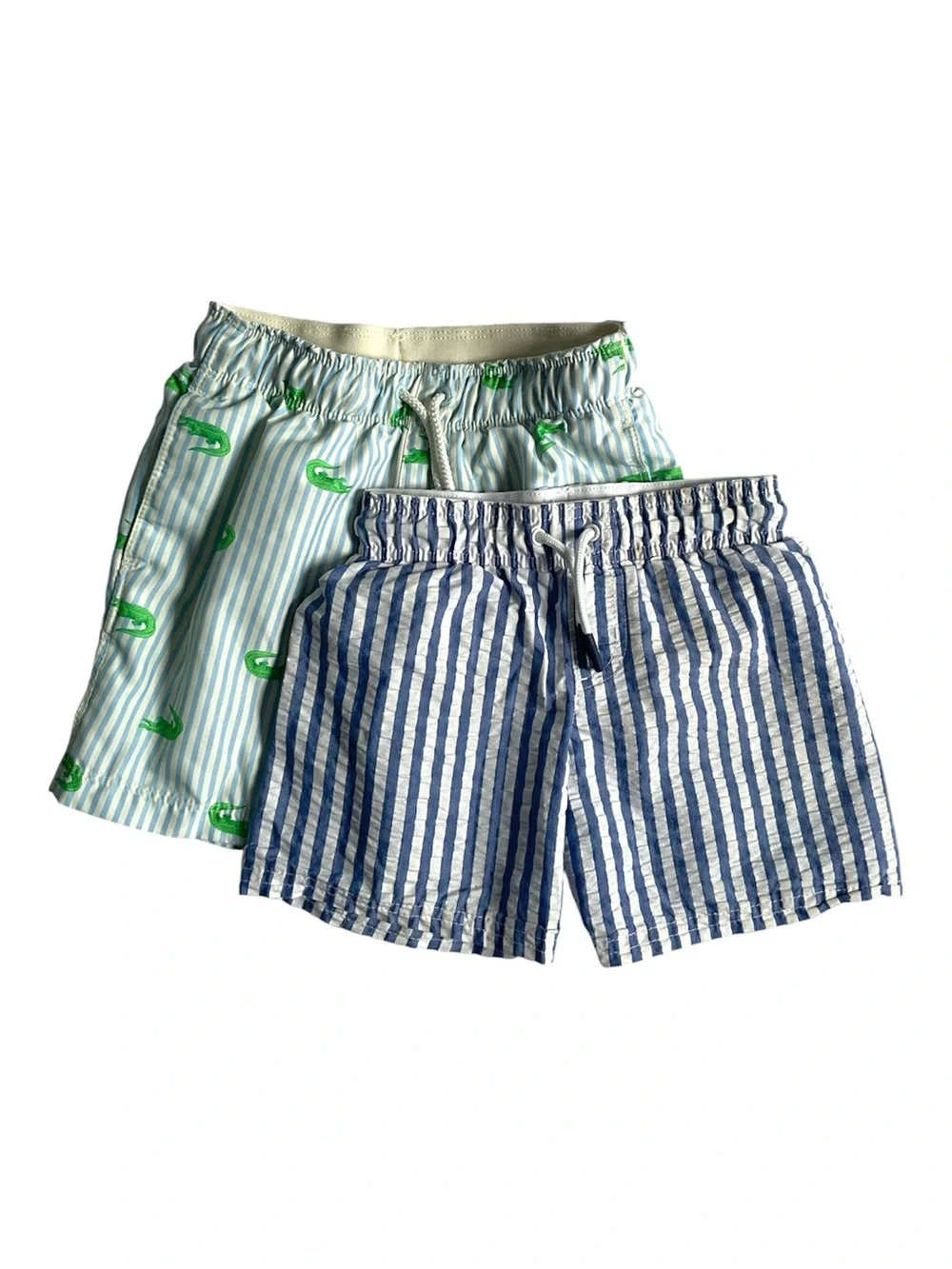 CAT & JACK Swim Suits Shorts Trunks Bundle Lot Blue Green Bathing Suits